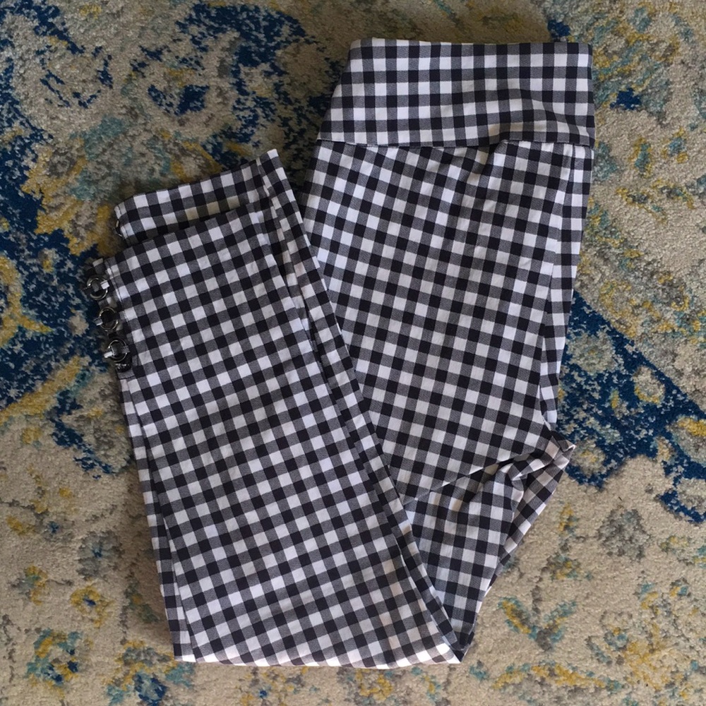 89th & Madison Pull on Pants gingham/check/plaid pants. Excellent used condition